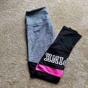 Women's PINK leggings - size L